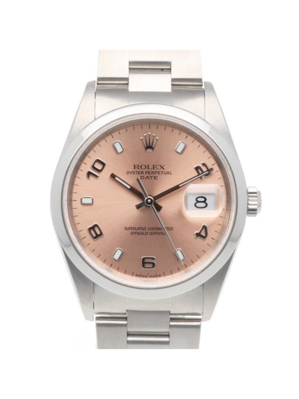 Rolex Date Oyster Perpetual Watch Stainless Steel Automatic